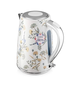 Купить Чайник электрический Brayer BR1083 1.7 л белый, голубой  в E-mobi