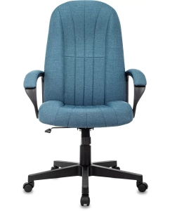Купить Кресло руководителя Бюрократ T-898AXSN, на колесиках, ткань, синий [t-898/415-blue]  в E-mobi