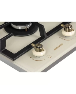 Купить Встраиваемая варочная панель газовая NordFrost HM 3023 бежевый  в E-mobi