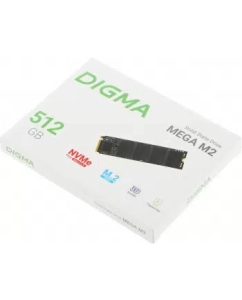 Купить SSD накопитель DIGMA Mega M2 M.2 2280 512 ГБ (DGSM3512GM23T)  в E-mobi