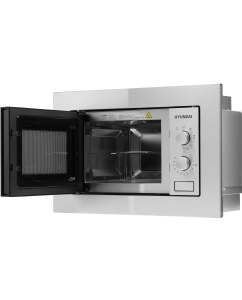 Купить Встраиваемая микроволновая печь HYUNDAI HBW 2030 IX серебристый  в E-mobi