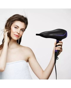 Купить Фен Kitfort КТ-3230-1 2200 Вт фиолетовый, черный  в E-mobi