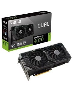 Купить Видеокарта ASUS NVIDIA GeForce RTX 4070 Dual OC (DUAL-RTX4070-O12G) в E-mobi