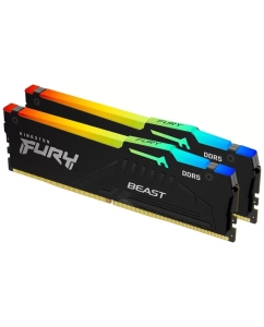 Купить Оперативная память Kingston Fury Beast (KF552C40BBAK2-16) DDR5 2x8Gb 5200MHz  в E-mobi
