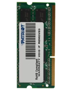 Купить Оперативная память Patriot 4Gb DDR-III 1333MHz SO-DIMM (PSD34G13332S)  в E-mobi