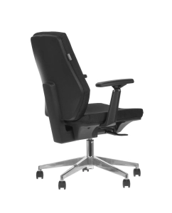 Купить Кресло БЮРОКРАТ CH-545/LUX, на колесиках, ткань, черный [ch-545/lux/418-black]  в E-mobi