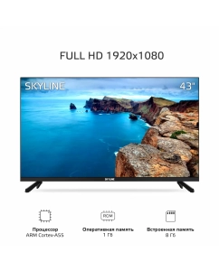Купить Телевизор Skyline 43LST5975, 43"(109 см), FHD  в E-mobi