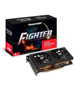 Купить Видеокарта PowerColor AMD  Radeon RX 7600 RX 7600 8G-F 8ГБ Fighter, GDDR6, Ret  в E-mobi