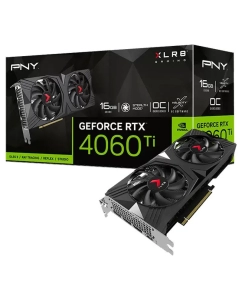 Купить Видеокарта PNY NVIDIA GeForce RTX 4060 Ti XLR8 Gaming VERTO Overclocked Dual Fan в E-mobi