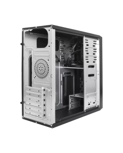 Купить Корпус компьютерный ExeGate EX292993RUS (EX292993RUS) черный  в E-mobi