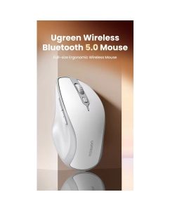Купить Беспроводная мышь uGreen MU101 белый, серый (15805_)  в E-mobi