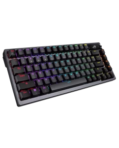 Купить Проводная/беспроводная игровая клавиатура ASUS ROG Azoth Black (90MP0316-BKRA00)  в E-mobi
