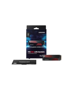 Купить SSD накопитель Samsung 990 Pro M.2 2280 2 ТБ MZ-V9P2T0CW с радиатором подходит для PS5  в E-mobi