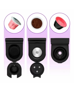 Купить Кофемашина капсульного типа Kitfort КТ-7462 черный  в E-mobi