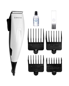 Купить Машинка для стрижки волос Brayer BR3430 белый в E-mobi