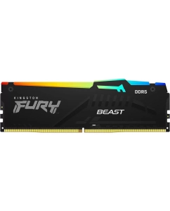 Купить Оперативная память Kingston FURY Beast Black RGB EXPO 16GB DDR5 5600 DIMM в E-mobi