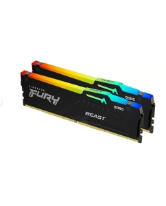 Купить Оперативная память Kingston Fury Beast RGB (KF560C36BBEAK2-16) DDR5 2x8Gb 6000MHz в E-mobi