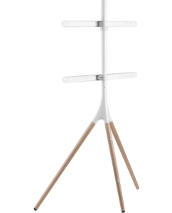 Купить Подставка для телевизора Cactus CS-ST1246WTBCH, 45-65", напольный, белый  в E-mobi