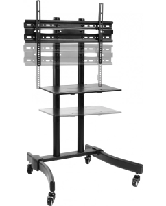 Купить Стойка для телевизора Cactus CS-ST1030BK, 37-70", напольный, черный  в E-mobi