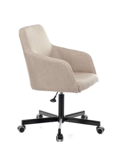 Купить Кресло БЮРОКРАТ CH-380M, на колесиках, ткань, бежевый [ch-380m/402cappu]  в E-mobi