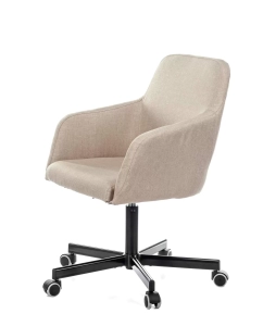 Купить Кресло БЮРОКРАТ CH-380M, на колесиках, ткань, бежевый [ch-380m/402cappu]  в E-mobi