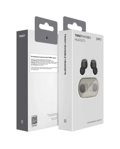 Купить Беспроводные наушники Pero TWS07 Invisible Black  в E-mobi
