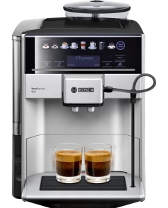 Купить Кофемашина автоматическая Bosch Vero Barista 600 (TIS65621RW) серебристый, черный в E-mobi