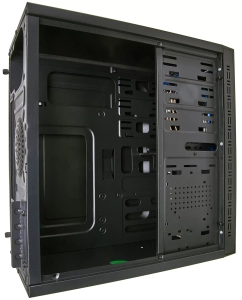 Купить Корпус компьютерный EXEGATE QA-412U (EX272745RUS) Black  в E-mobi