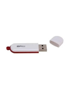 Купить Флешка Silicon Power LuxMini 322 64 ГБ White (SP064GBUF2320V1W)  в E-mobi