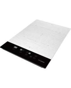 Купить Встраиваемая варочная панель индукционная HYUNDAI HHI 3772 серебристый  в E-mobi