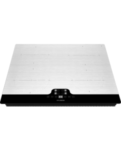 Купить Встраиваемая варочная панель индукционная HYUNDAI HHI 6772 серебристый  в E-mobi