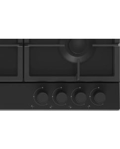 Купить Встраиваемая варочная панель газовая Indesit THPM 642 черный  в E-mobi