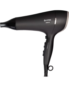 Купить Фен VITEK VT-2533 2200 Вт серый в E-mobi