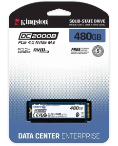 Купить SSD накопитель Kingston DC2000B M.2 2280 480 ГБ (SEDC2000BM8/480G)  в E-mobi