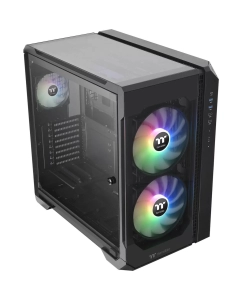 Купить Корпус компьютерный HSPD M521-TGBK-ARGB черный в E-mobi