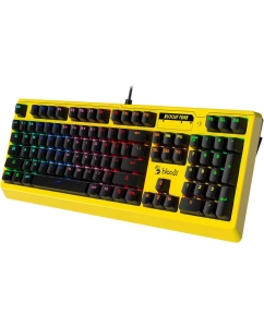 Купить Проводная игровая клавиатура A4Tech Bloody B810R Yellow  в E-mobi