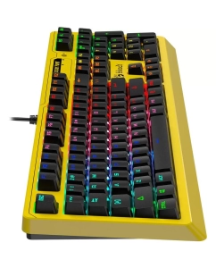 Купить Проводная игровая клавиатура A4Tech Bloody B810R Yellow  в E-mobi