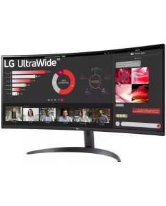 Купить 34" Монитор LG UltraWide 34WR50QK-B черный 100Hz 3440x1440 VA  в E-mobi