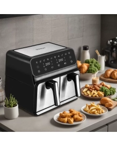 Купить Аэрогриль Endever Skyline AF-128 черный, серебристый  в E-mobi