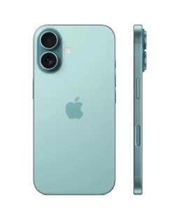 Купить Смартфон Apple iPhone 16 128 ГБ бирюзовый  в E-mobi
