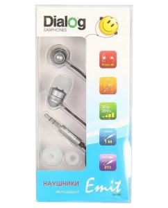 Купить Наушники Dialog EP-F55 Grey  в E-mobi