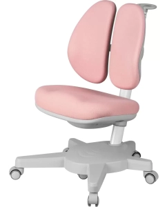 Купить Кресло детское Cactus CS-CHR-3604PK, на колесиках, ткань, розовый  в E-mobi