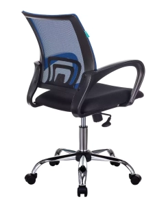 Купить Кресло БЮРОКРАТ CH-695NSL, на колесиках, ткань, черный [ch-695n/sl/bl/tw-11]  в E-mobi