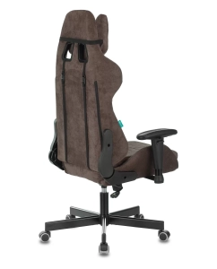 Купить Кресло игровое Бюрократ VIKING KNIGHT LT10 FABRIC, коричневый  в E-mobi