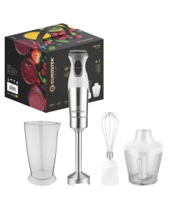 Купить Погружной блендер Eurostek EHB-1015 белый, серебристый  в E-mobi