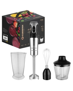 Купить Погружной блендер Eurostek EHB-1014 серебристый, черный  в E-mobi