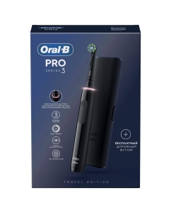 Купить Электрическая зубная щетка Oral-b Pro 3 D505.513.3X Bl в E-mobi