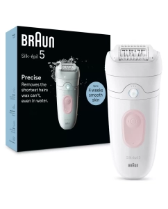 Купить Эпилятор Braun Silk-epil 5 белый, розовый  в E-mobi