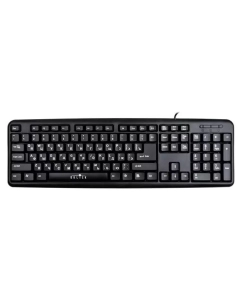 Купить Проводная клавиатура OKLICK 180M Black в E-mobi