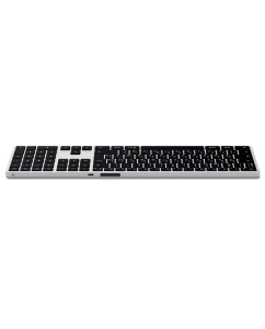 Купить Беспроводная клавиатура Satechi Slim X3 Bluetooth Keyboard-RU серебристый ST-BTSX3S-RU  в E-mobi